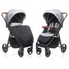 Wózek 4BABY STINGER Light Grey rama ALU do 22 kg