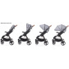 Wózek 4BABY STINGER Light Grey rama ALU do 22 kg