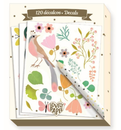 Kalkomania Tinou 120 obrazków Djeco