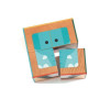 Klocki - puzzle zwierzęta 4 elementy Djeco
