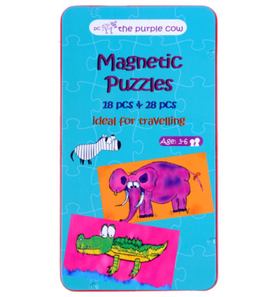 Puzzle układanka magnetyczna The Purple Cow
