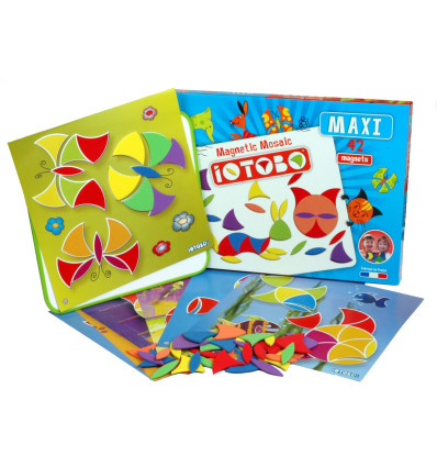 Mozaika Magnetyczna IOTOBO MAXI 42 elementy 3+