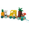 Pociąg do ciągnięcia klocki Tropiki Janod 12 m-cy+