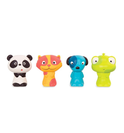 Zestaw 4 pacynek na palce - Załoga B. B.toys