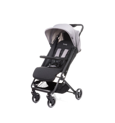 Wózek spacerowy 4BABY Twizzy Light Grey