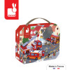 Strażacy puzzle 24 el. walizka Janod 3+