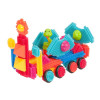 Klocki Jeżyki Dżungla 128 el. Wiadro B.Toys