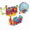 Klocki Jeżyki Dżungla 128 el. Wiadro B.Toys