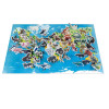 Zwierzęta puzzle 200 el + figurki 3D Janod 6+