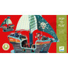 Puzzle przestrzenne Statek Piracki Djeco 4+
