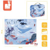 Ocean arktyczny puzzle w walizce 100 el. Janod 6+