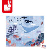 Ocean arktyczny puzzle w walizce 100 el. Janod 6+