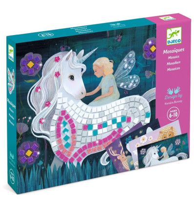 Mozaika brokatowa Zaczarowany Świat Djeco 6+