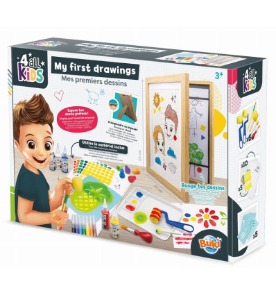 Moje pierwsze obrazki zestaw plastyczny Buki 3+