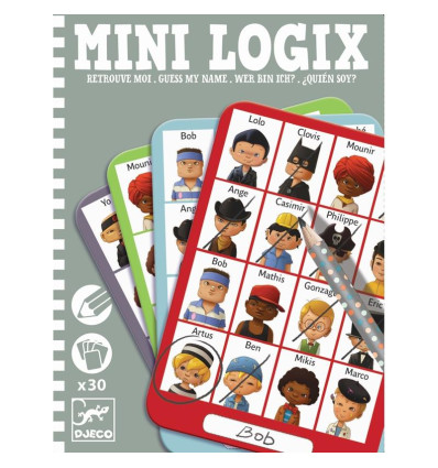 Mini Gra Zgadnij kim jestem dla chlopców Djeco 6+