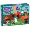 Puzzle sensoryczne miękkie elementy Las Mudpuppy
