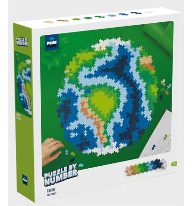 Klocki Plus-Plus mini 800 Kula Ziemska 7+