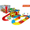 Garaż parking 2 poziomy z drogą i akcesoriami