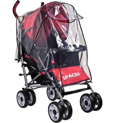 Folia przeciwdeszczowa na wózek spacerowy Caretero