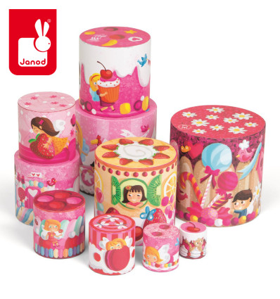 Piramida Wieża Słodkości 10 kostek