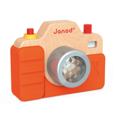 Aparat fotograficzny drewniany z dźwiękami Janod