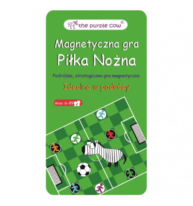 Piłka Nożna podróżna gra magnetyczna Purple Cow