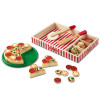 Drewniana pizza do nauki krojenia Melissa and Doug
