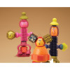 Spinaroos klocki jeżyki z buziami 75 el B.Toys
