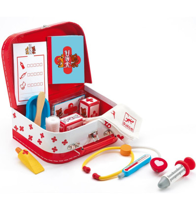 Mały Weterynarz Zestaw w walizce Djeco 4+