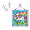 Witraż z naklejkami Jednorożec Melissa and Doug