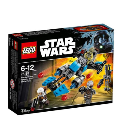 Klocki LEGO Star Wars Ścigacz Łowcy Nagród 75167
