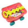 Wózek do ciągnięcia z klockami B.Toys 18 m-cy+