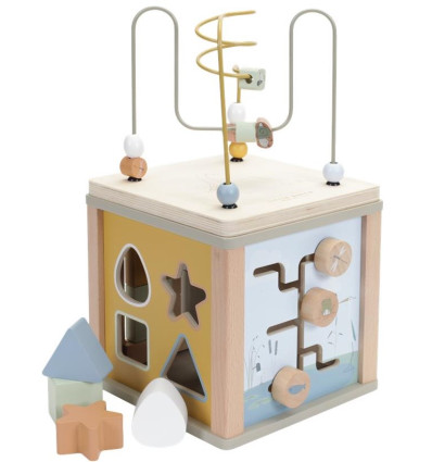 Kostka aktywności sorter mięta Little Dutch 12 m-c