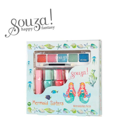 Kosmetyki do makijażu Syrenki Souza 3+