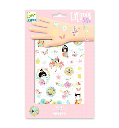 Tatuaże Kwiat Wiśni Japonia Djeco 3+