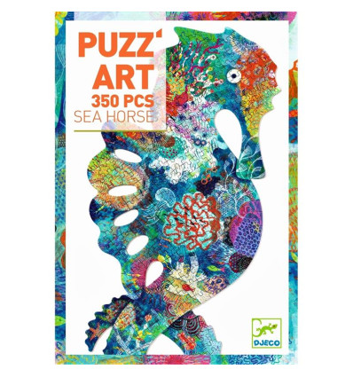 Puzzle artystyczne KONIK MORSKI 350 el. Djeco