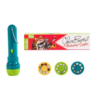 Latarka Projektor Przygody Psa Pourri Moulin Roty