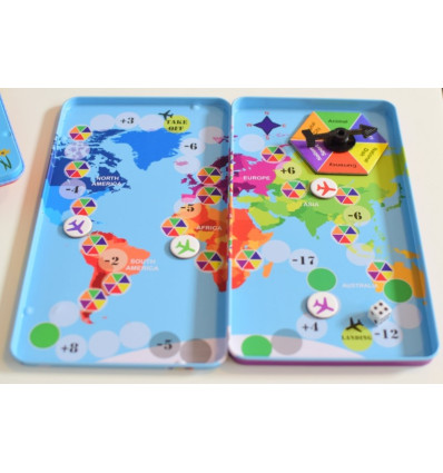 Wyścig dookoła świata podróżna gra magnetyczna