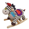 Pluszowy Koń na Biegunach Zebra B.Toys