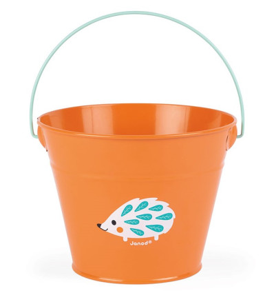 Metalowe wiaderko Mały Ogrodnik Janod 3+