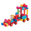 Klocki Jeżyki 113 elementów w walizce B.Toys