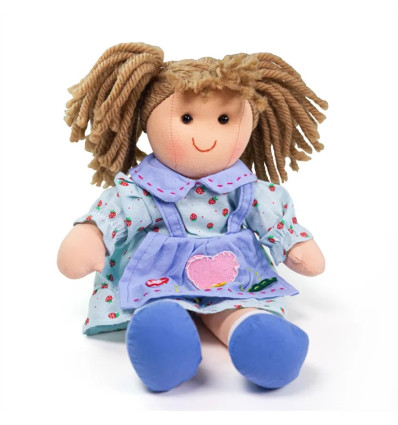 Lalka szmacianka Małgosia Bigjigs 12 m-cy+