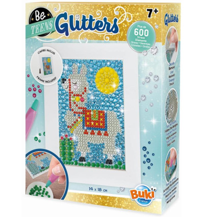 Lama Mozaika Haft Diamentowy Buki 7+