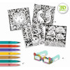 Kolorowanki 3D Zaczarowany Las Djeco 7+