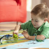 Zestaw 9  figurek dinozaurów w skrzynce