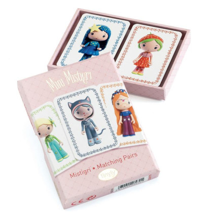 Mini Mistigri gra karciana w łączenie par Djeco 4+