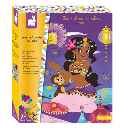 Zestaw artystyczny Cekiny Baśnie z 1001 nocy Janod