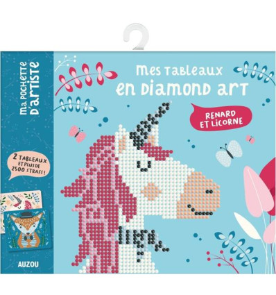 Zestaw kreatywny Wyklejanie Haft Diamentami Auzou