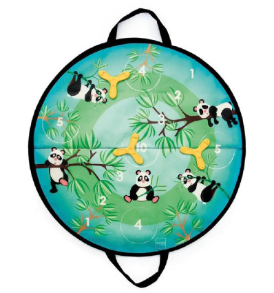 Panda rzutki magnetyczne z dyskami Scratch 3+