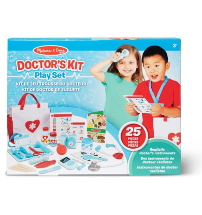 Zestaw lekarza 25 elementów Melissa and Doug